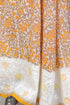 Chanderi Silk Saree With Chikankari Embroidery In Floral Block Print